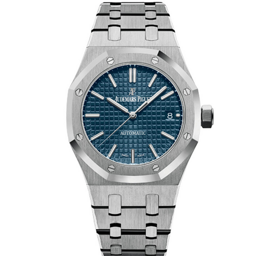 爱彼皇家橡树系列15450蓝盘女士机械钢带手表 【独凡表行】一比一复刻