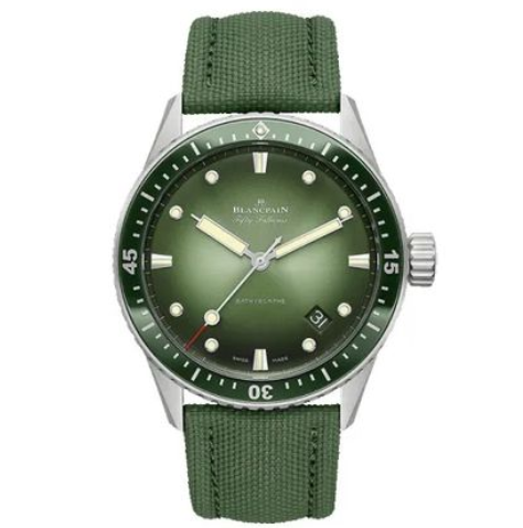GF宝珀五十寻系列5000-1153-H52A极光绿钢壳男士机械手表