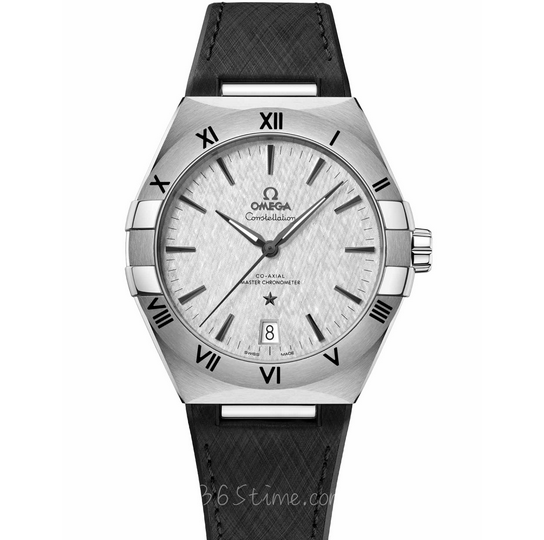 SBF欧米茄星座系列新款131.12.41.21.06.001白盘皮带男士机械手表