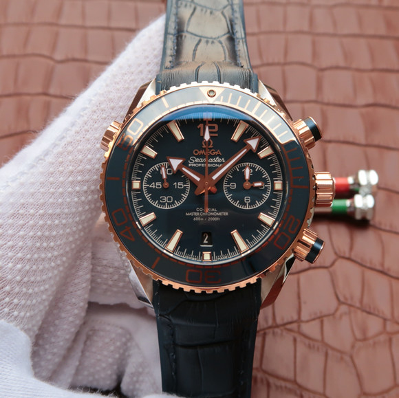 欧米茄海马系列宇宙计时232.63.46.51.01.001，克隆原装9301自动机械,男士手表。