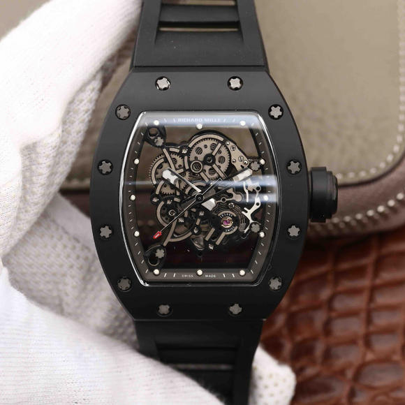 KV厂理查德米勒 RM 055陶瓷男士机械手表 