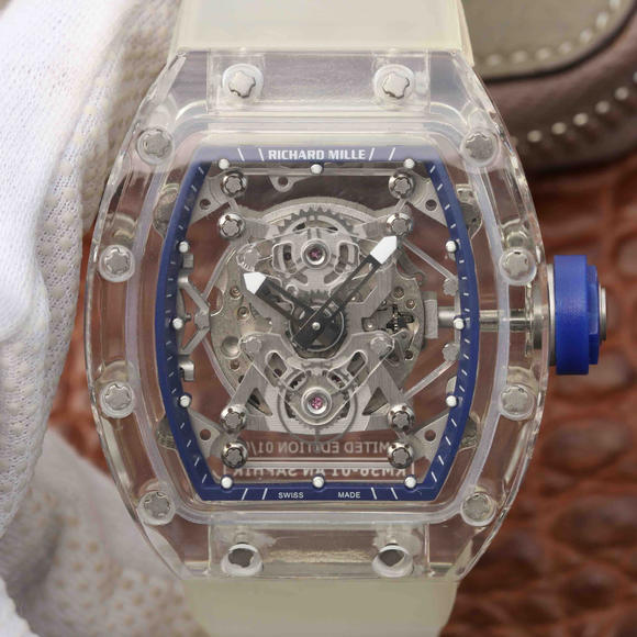 理查德米勒RM 56-01手动机械男士手表 透明机械表 【独凡表行】一比一复刻