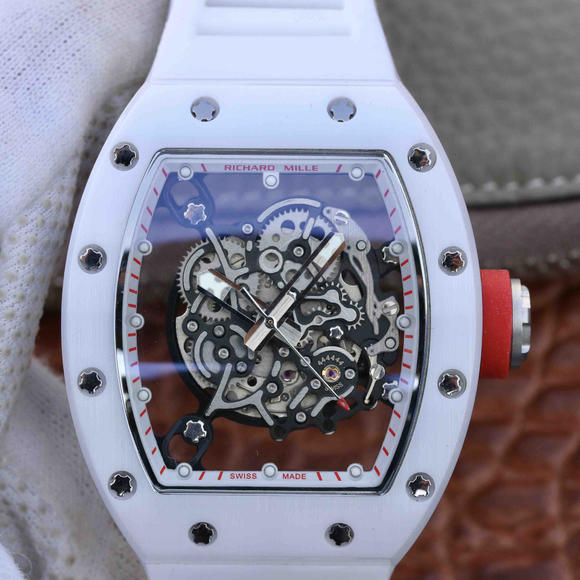 RM厂理查德米勒RM055胶带陶瓷男士自动机械手表