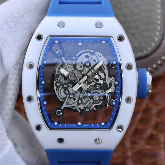 RM厂理查德米勒RM055胶带陶瓷男士自动机械手表 【独凡表行】一比一复刻