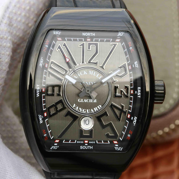 ABF法穆兰Vanguard V45 25周年特别纪念限量款，硅胶表带 男士腕表