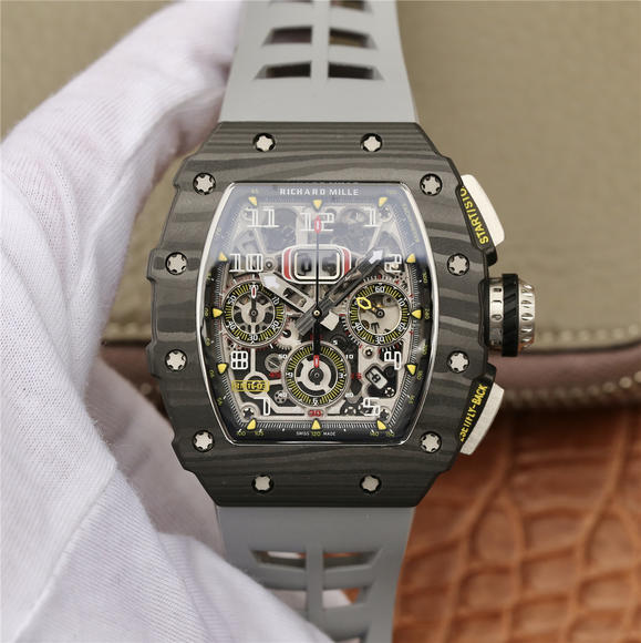 KV理查德米尔米勒RM11-03系列 男士机械手表 （灰色表带）