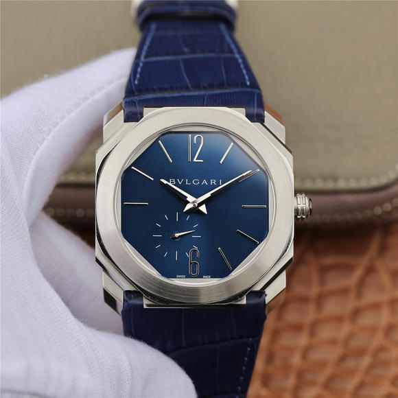 JL宝格丽OCTO系列腕表独立小秒男士机械手表