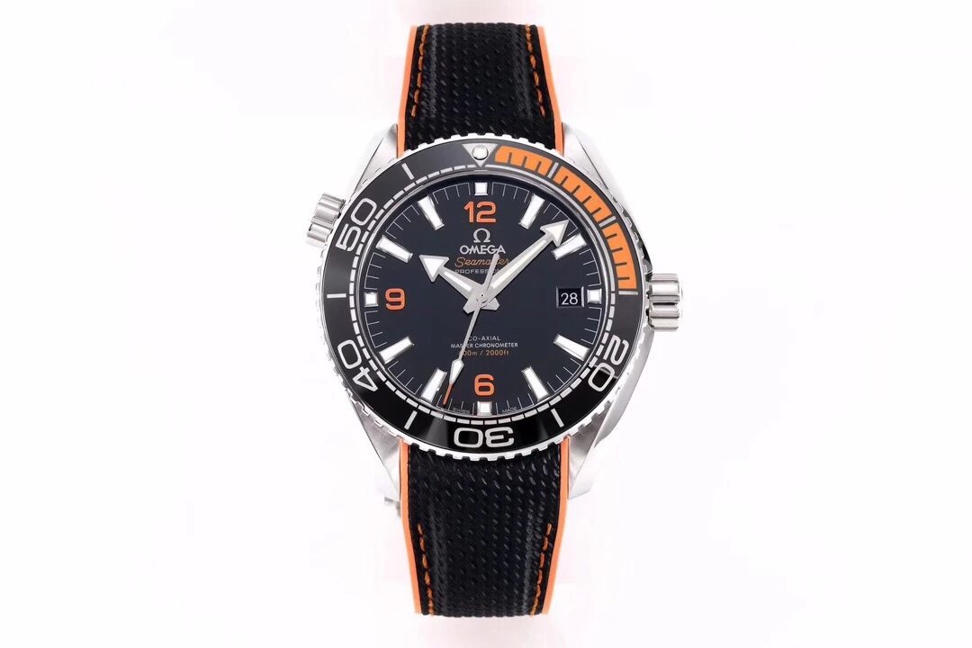 VS厂欧米茄海洋宇宙600米“四分之一橙”男士机械复刻手表