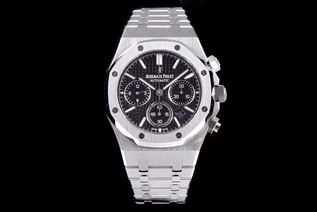 JH升级版AP皇家橡树系列 AISA7750全自动计时机芯 精钢表带 男士手表