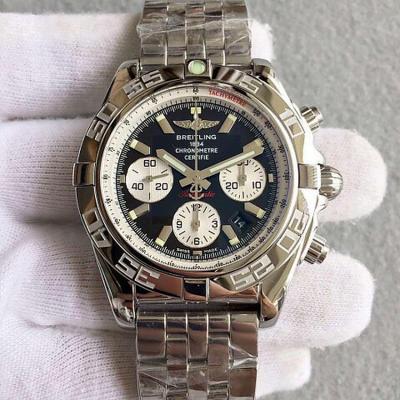 JF厂百年灵机械计时系列AB014012-BA52 计时机械 男士手表