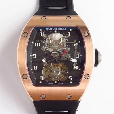 JB厂理查德米勒RM001真陀飞轮 这是Richard Mille官方的第一枚手表