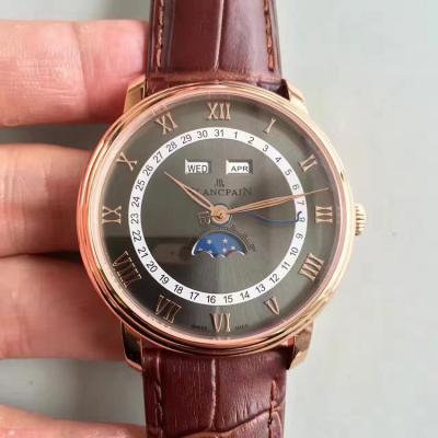 年末巨献 JB宝珀 经典系列 6654-1127-55B 自动机械机芯  男士手表 皮带表