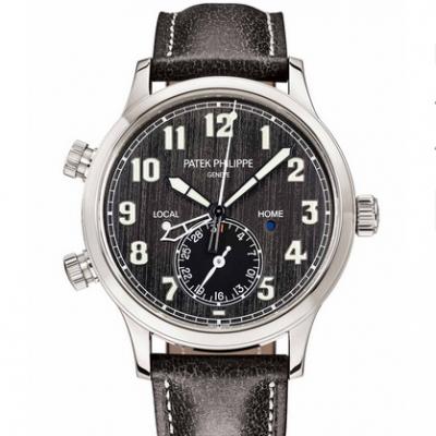 GR百达翡丽时区功能ref.5524T-010 Calatrava飞行家旅行时间腕表系列男士腕表 