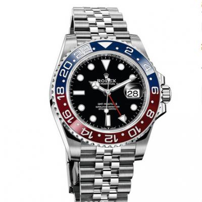 GM劳力士126710BLRO-0001可乐圈格林尼治二GMT Master ll男士机械手表