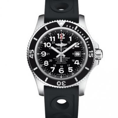 N厂百年灵A17392D超级海洋二代系列黑面男士机械手表