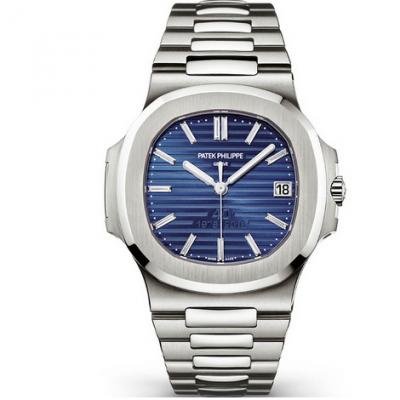 MKS厂手表百达翡丽鹦鹉螺5711/1P-001蓝面 男士自动机械手表