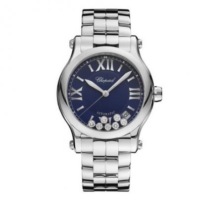 YF厂萧邦快乐钻石系列278559-3009女士腕表,自动机械机芯,精钢表带