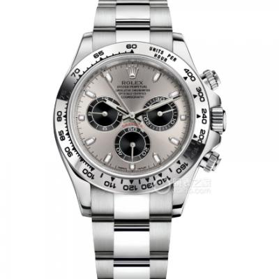 N厂劳力士宇宙计型迪通拿系列m116509-0072银灰熊猫盘搭载4130机芯40MM男士手表