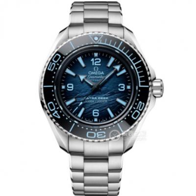 Vs厂欧米茄海马系列215.30.46.21.03.002蓝色表盘自动机械45.5毫米男士手表